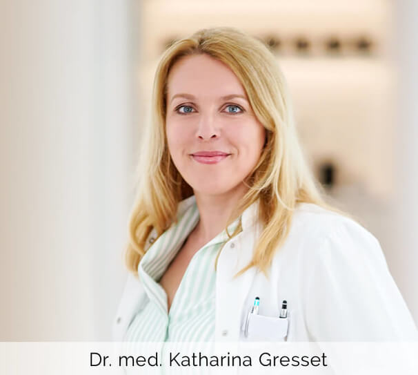 Faltenunterspritzung München, Dr. Katharina Gresset